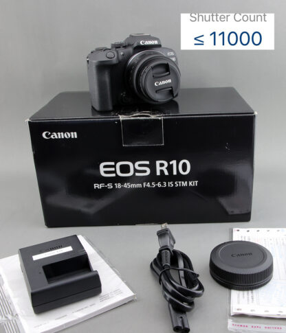 Canon R10 #128xx + 18-45mm IS STM #230xx