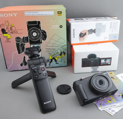 黑色 SONY ZV-1F #xx301 手持握把組合